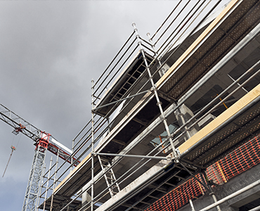 New build scaffolding Stockport – complete site coverage